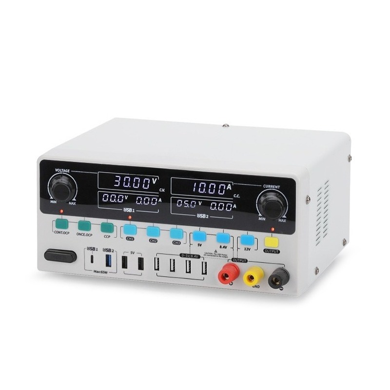 High Precision Dc Power Supply 30V 10A - High Precision Linear DC Regulated Power