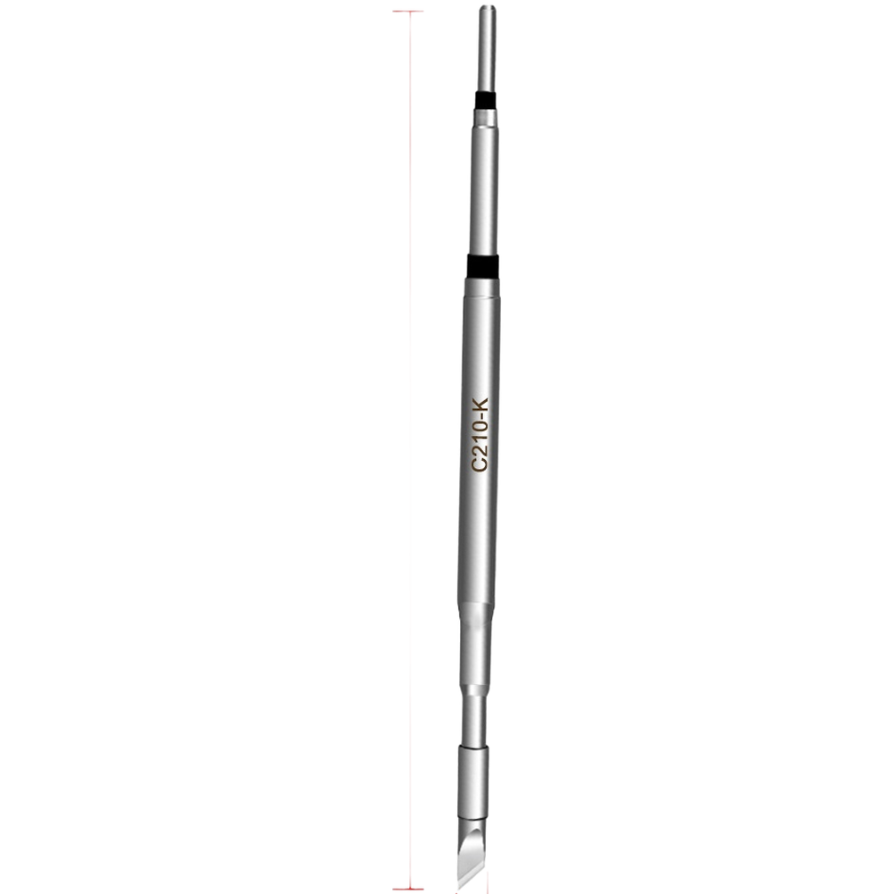 C210 Precision Soldering Station - Quick Heat Stainless Steel Soldering Tip