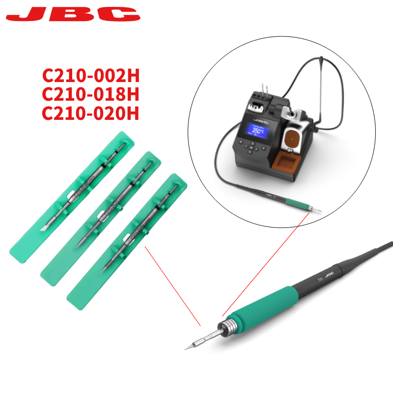 C210 Precision Soldering Station - 100% Original JBC Cartridge C210 Series