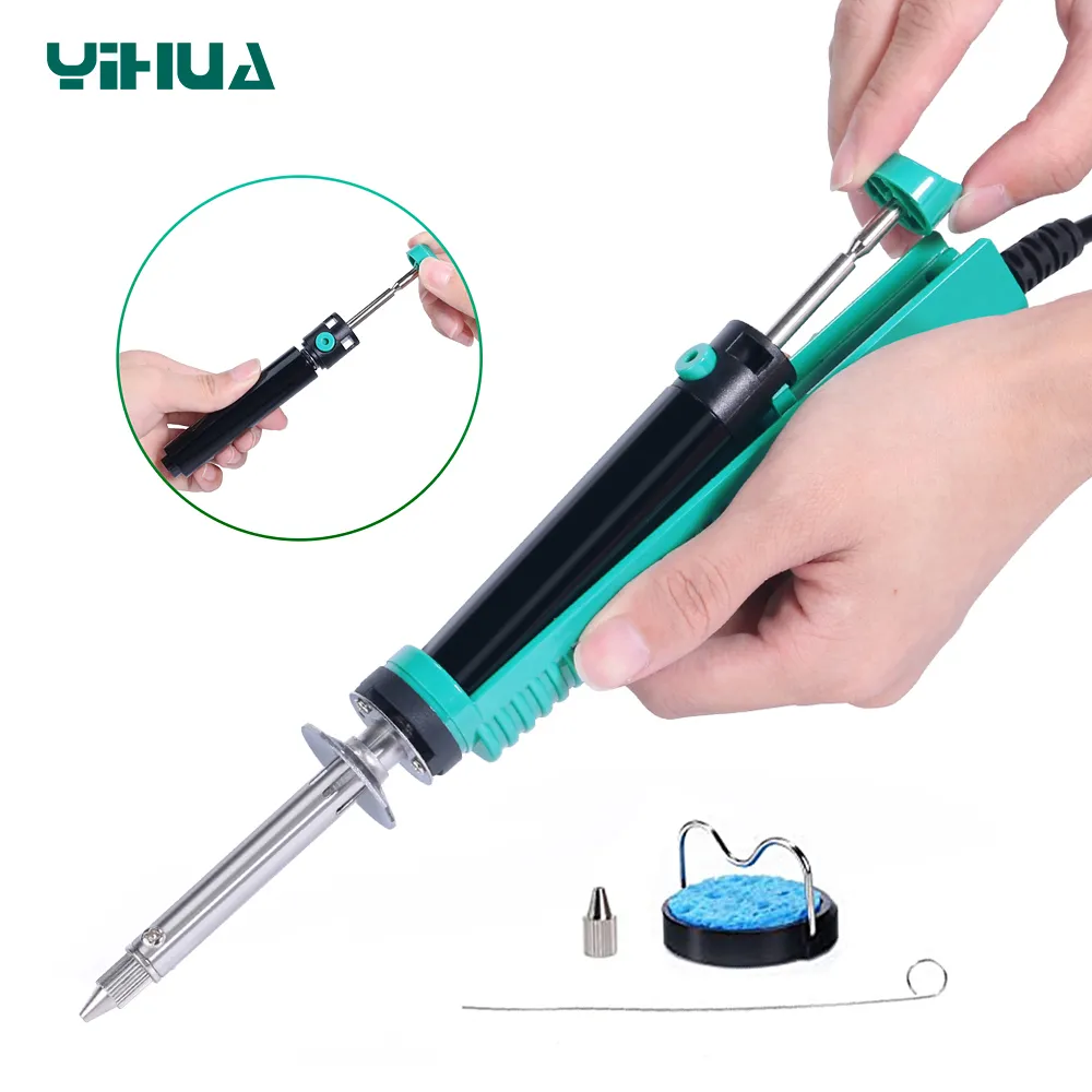 Desoldering Pump Electric Vacuum Station - YIHUA 929D-V 30W Electric Desoldering Pump