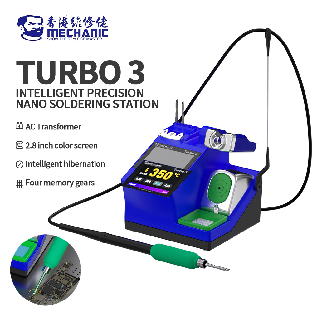 C210 Precision Soldering Station - MECHANIC Turbo 3 150W Intelligent Precision