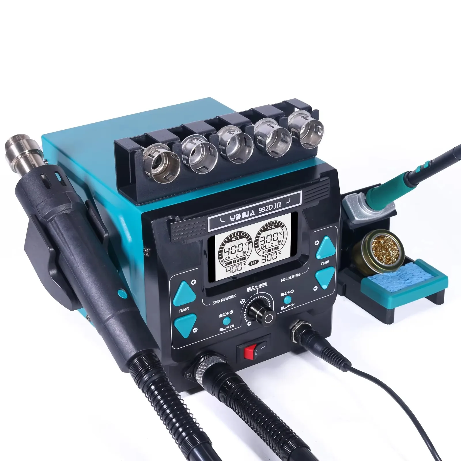 C210 Precision Soldering Station - YIHUA992D-III 1000W High Power Rework Soldering