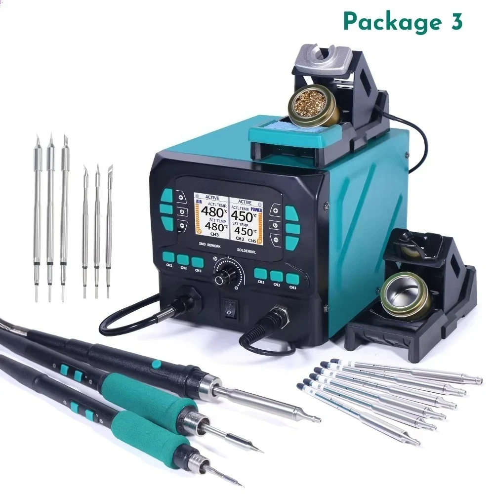C210 Precision Soldering Station - 992D-II 2 In1 Tool Nano Hot