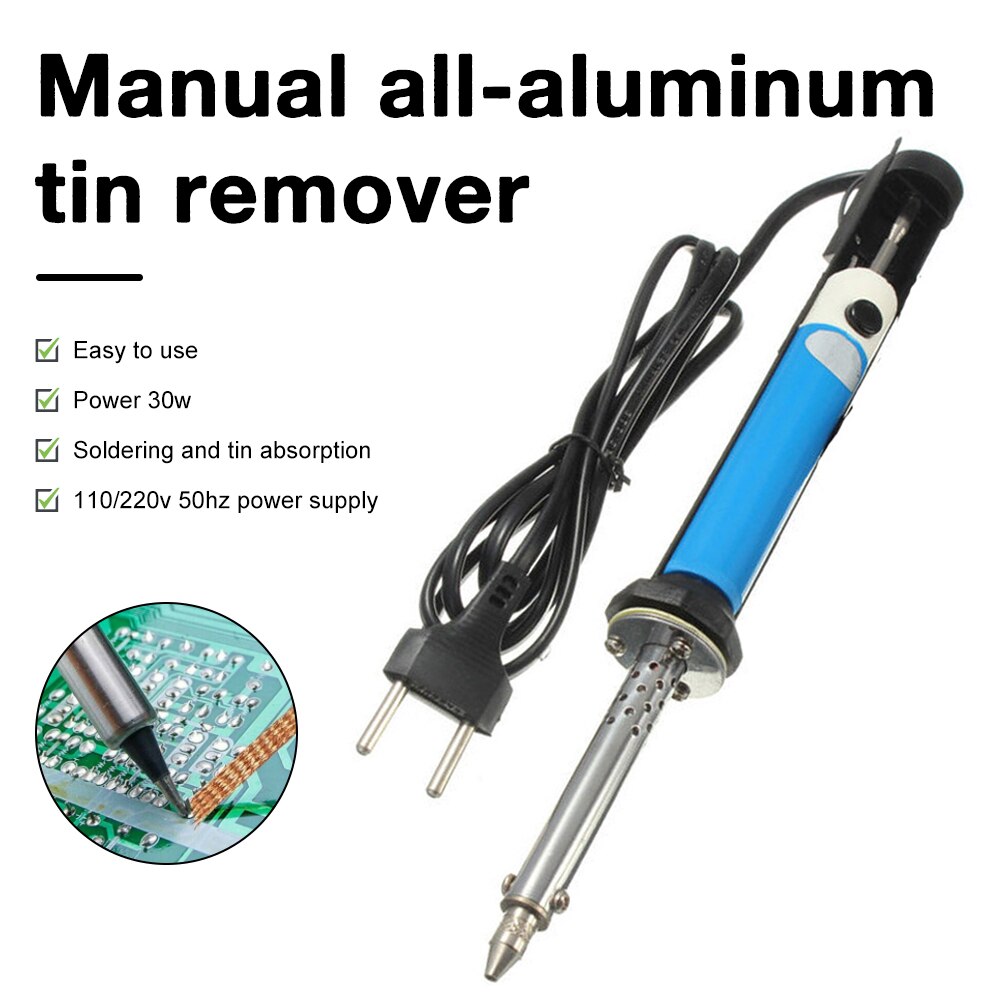 Desoldering Pump Electric Vacuum Station - AC 220V Electric Desoldering Machine Pen