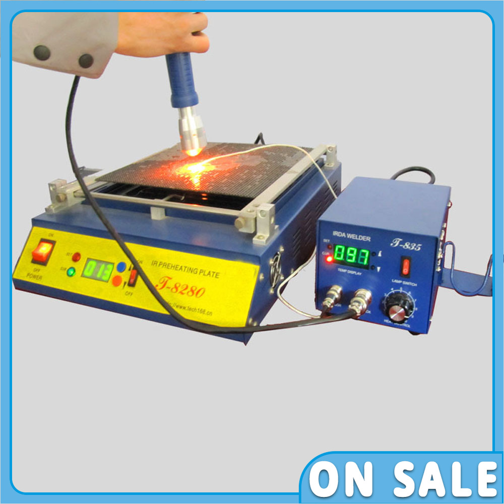 220V /110V T8280 PCB Preheater - Infrared Bga Rework Station review and price