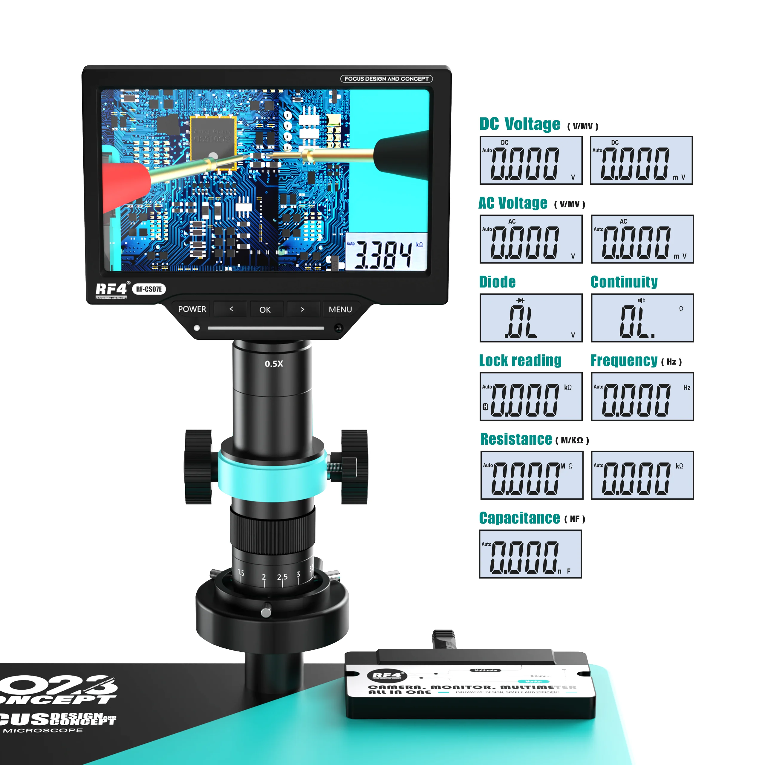 1080P 4K HDMI USB Industrial D - Simul-Focal Industrial Microscope 4K Hdmi review and price