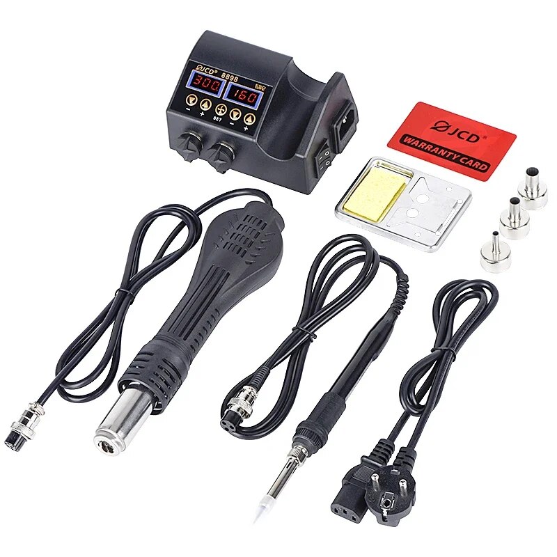 JCD 2 in 1 750W Soldering Stat - 2 In 1 Soldering Rework Station 750W review and price