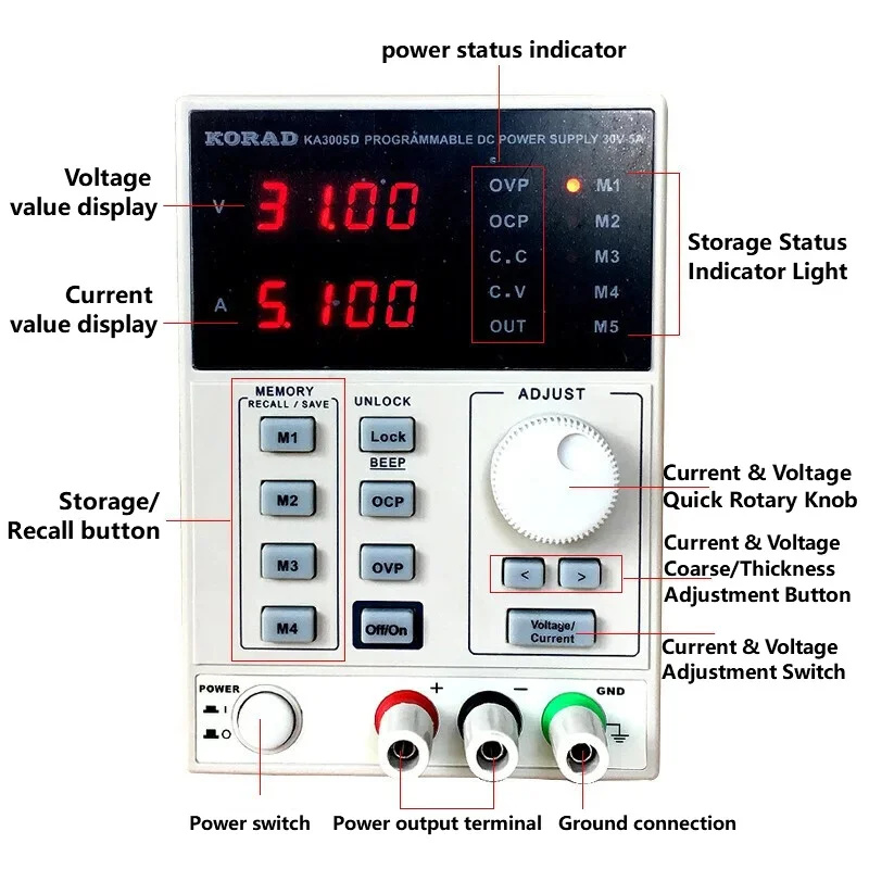 30V 60V 2A  3A 5A 10A Linear D - High Precision Dc Power Supply 30V 10A review and price
