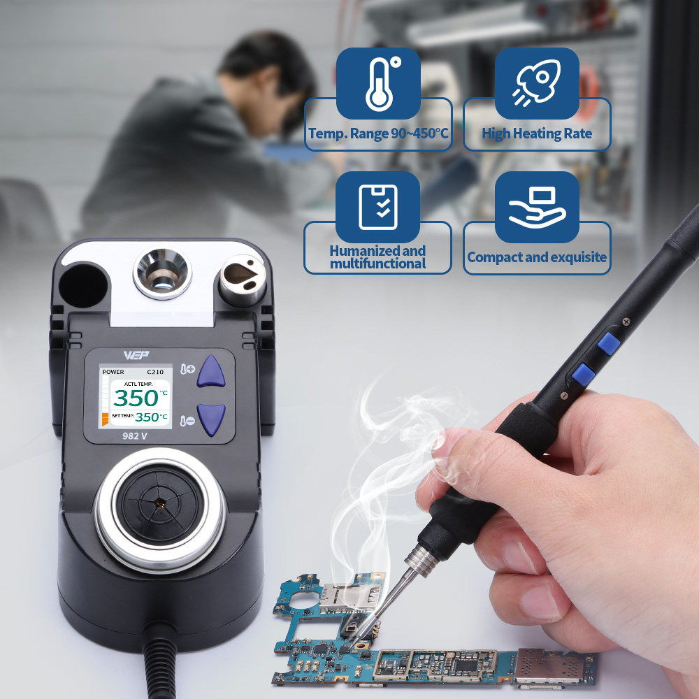 WEP Precision Soldering Iron K - C210 Precision Soldering Station review and price