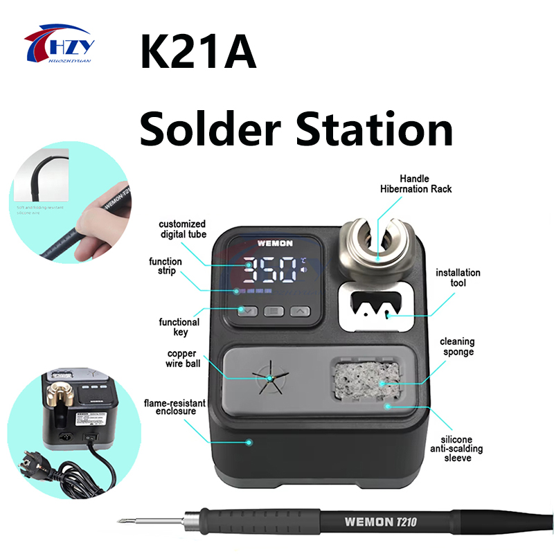 WEMON K21A T210 Soldering Stat - C210 Precision Soldering Station review and price