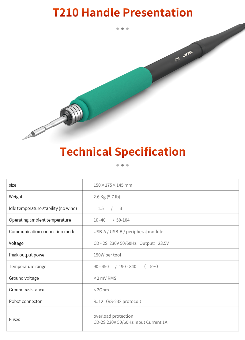 100% Original JBC Cartridge C2 - C210 Precision Soldering Station review and price