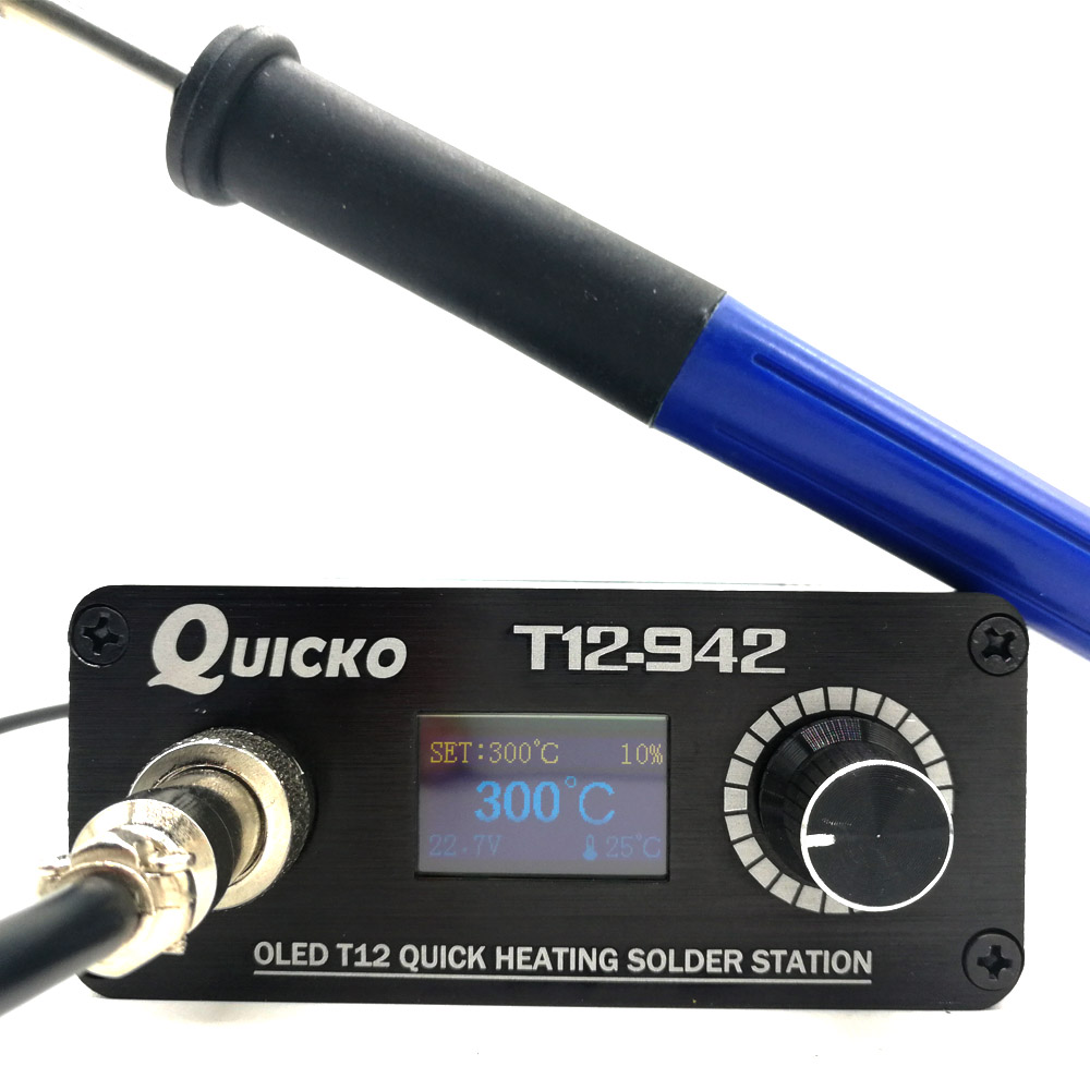 QUICKO MINI T12 STC OLED Digit - T12 Soldering Station Oled review and price