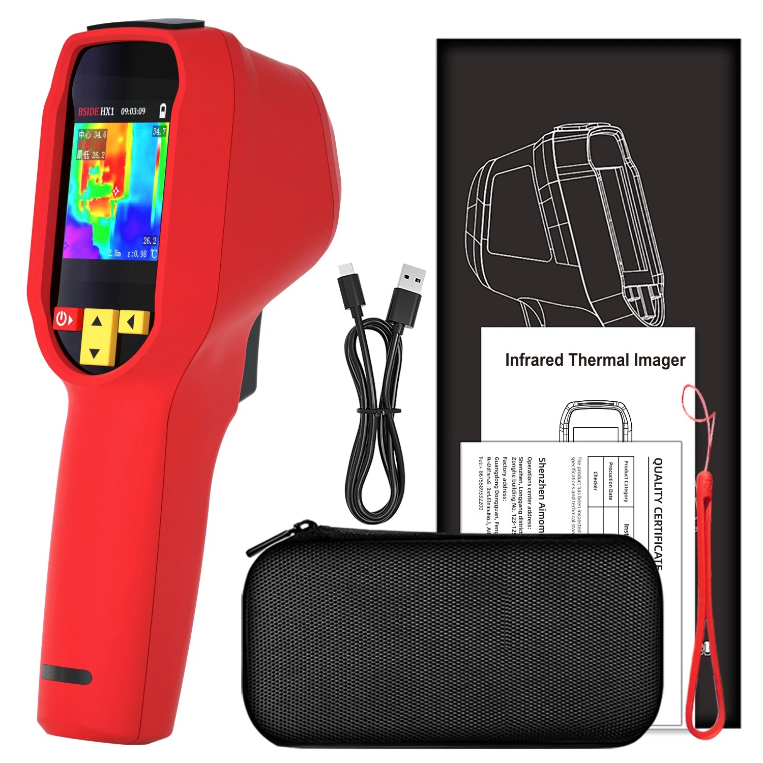 BSIDE HX1 240X240 Thermal Imag - Thermal Imaging Camera Pcb Repair review and price