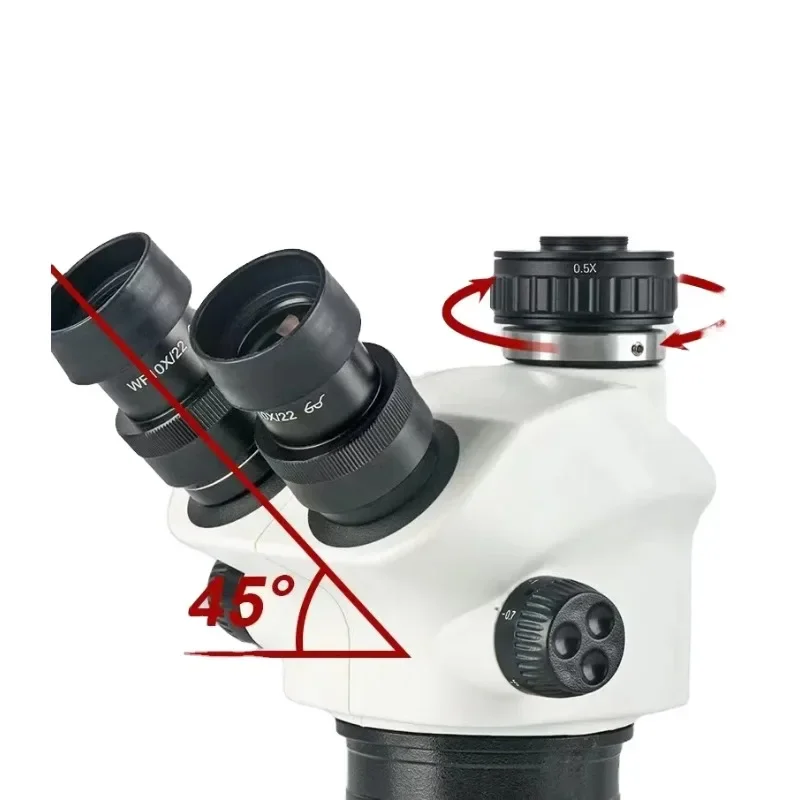 2026 New 3.5X-100X Flexible Ar - Articulating Arm Boom Stand Microscope review and price