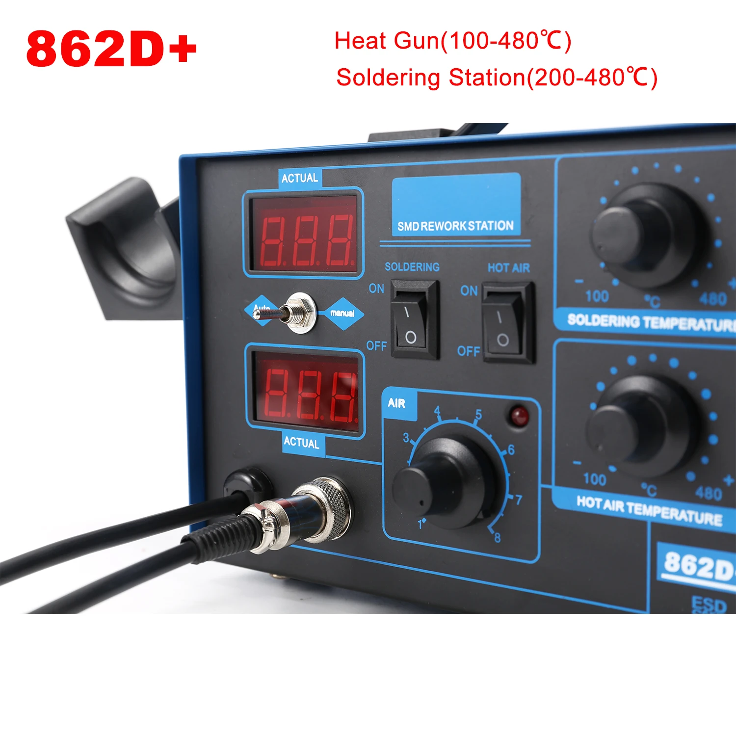2 In 1 750W Soldering Station  - 2 In 1 Soldering Rework Station 750W review and price