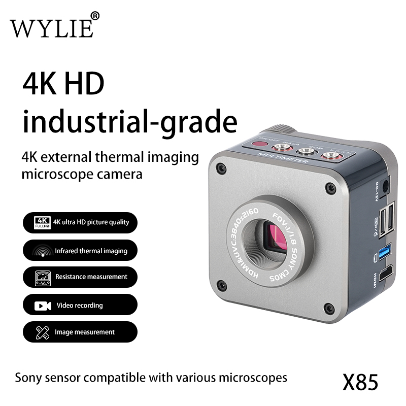 WYLIE X85 4K Industrial Micros - 4K Microscope Camera Sony Sensor review and price