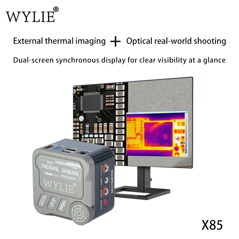 WYLIE X85 4K Industrial Micros - 4K Microscope Camera Sony Sensor review and price