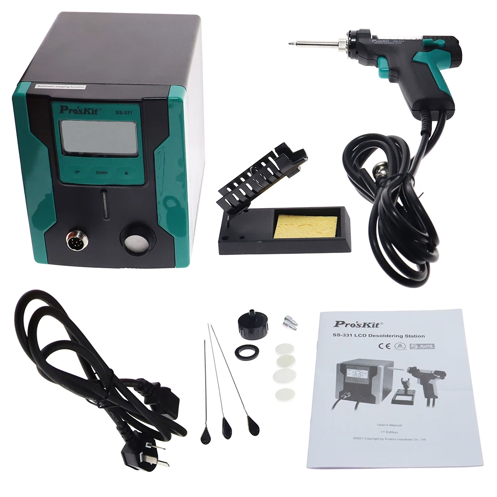 SS-331 LCD Digital Electric De - Desoldering Pump Electric Vacuum Station review and price