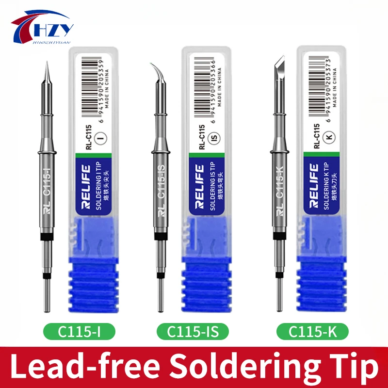 RELIFE C115-K/I/IS Nano-level  - C115 Nano Soldering Iron Station review and price