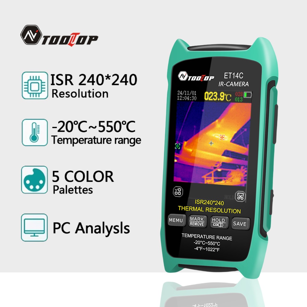 TOOLTOP ET14C Portable Thermal - Thermal Imaging Camera Pcb Repair review and price