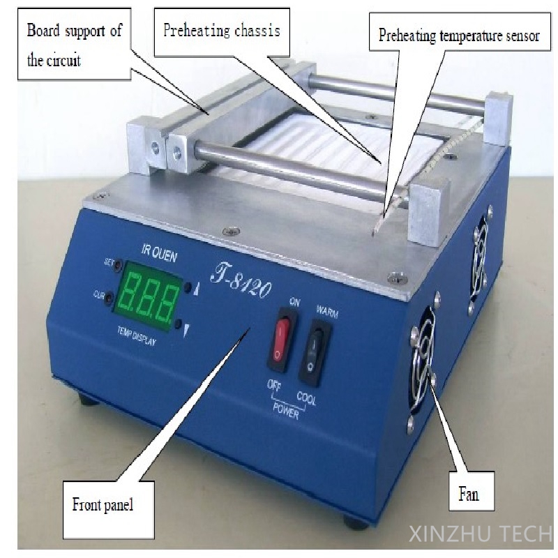 PUHUI T-8120 Preheater IR Preh - Infrared Bga Rework Station review and price
